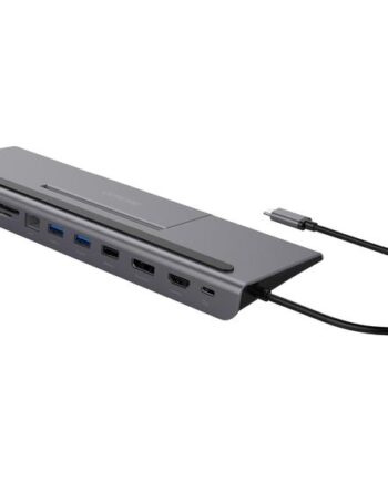 Deltaco Dockingstation Usb-  Hdmi  Dp 10mb Lan