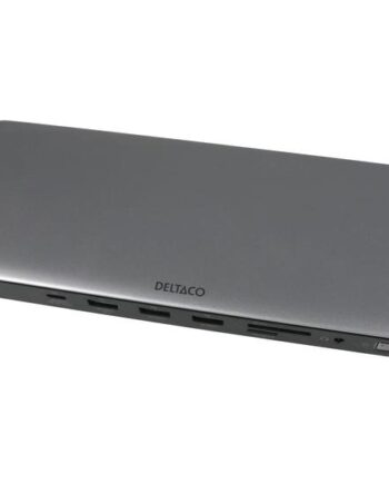 Deltaco Dockingstation Usb-      Hdmi      Dp 1gbe