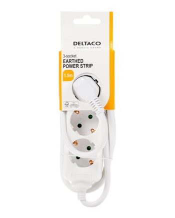 Deltaco Gt-0303 Forlængerkabel Til Strøm Power Cee     Til Power Cee