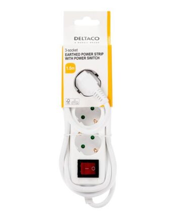 Deltaco Gt-0350 Stikdåse 3680 Watt