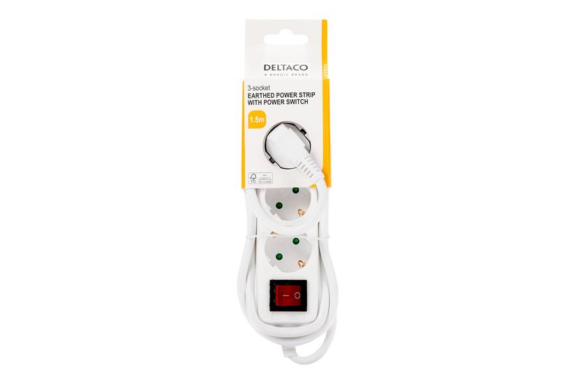 Deltaco Gt-0350 Stikdåse 3680 Watt