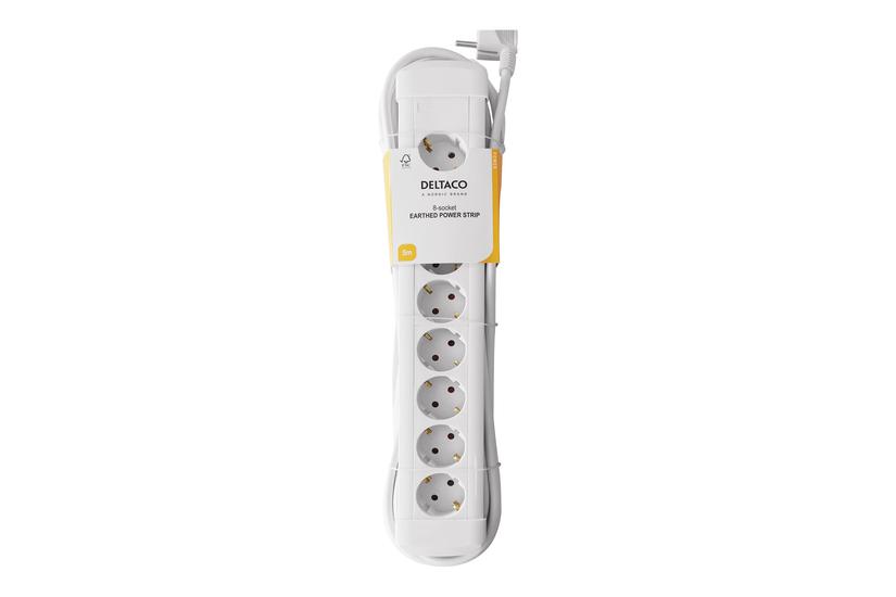 Deltaco Gt-0801 Stikdåse 3680 Watt