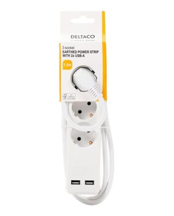 Deltaco Gt-0310 Stikdåse 3680 Watt