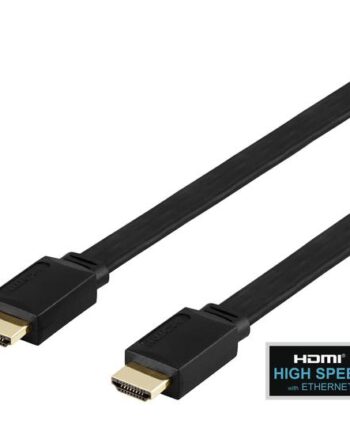 Deltaco Hdmi-kabel Med Ethernet