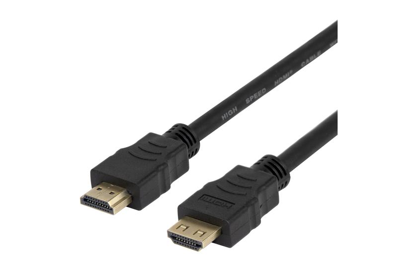 Deltaco Hdmi-kabel Med Ethernet