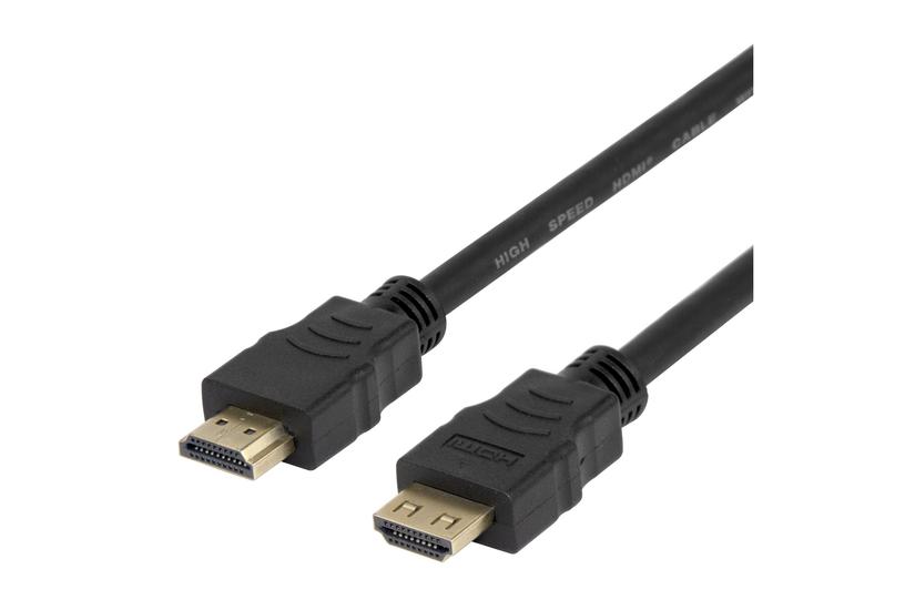 Deltaco Hdmi-kabel Med Ethernet