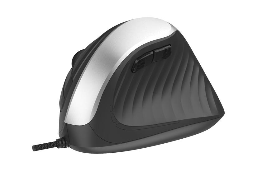 Deltaco Ms-814 Lodret Mus Stille 1000 1600 Dpi Usb Sort