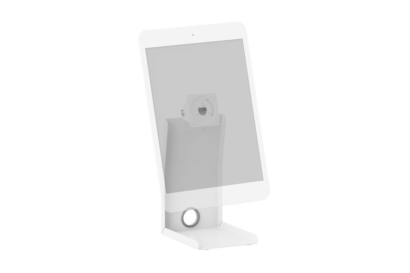 Deltaco Office Arm-0514 Stativ Rotate Tilt For Tablet Med Pos Printerholder Hvid