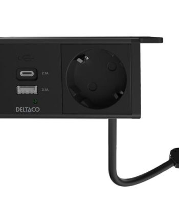 Deltaco Office Stikdåse 21 Watt