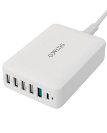 Deltaco Opladningsstation 24 Pin Usb-         Pin Usb Type   60 Watt