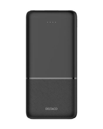 Deltaco Powerbank Li-pol     Usb  24 Pin Usb-  20 Watt