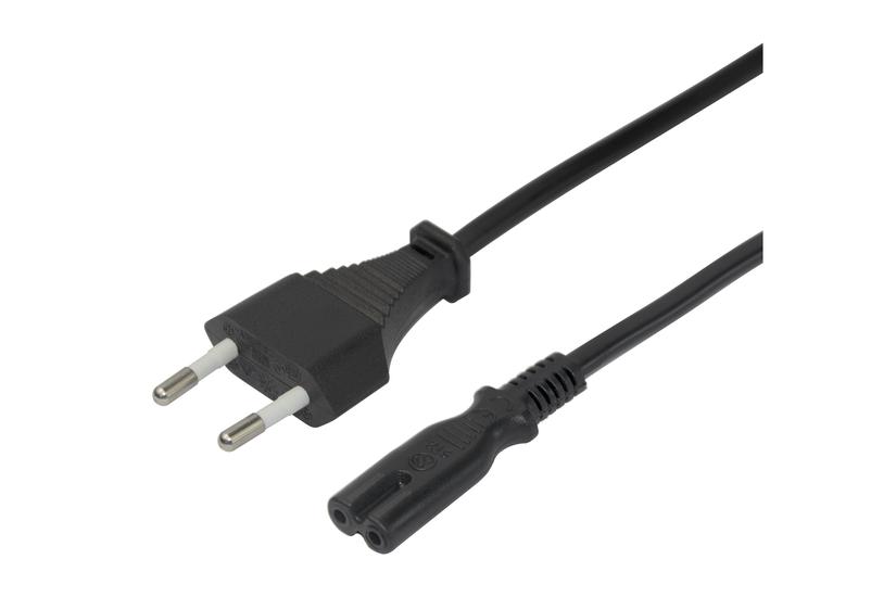Deltaco Strømkabel Europlug Til Power Iec 60320 C7