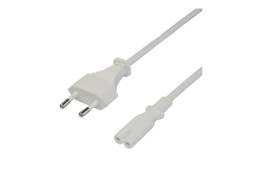 Deltaco Strømkabel Europlug Til Power Iec 60320 C7