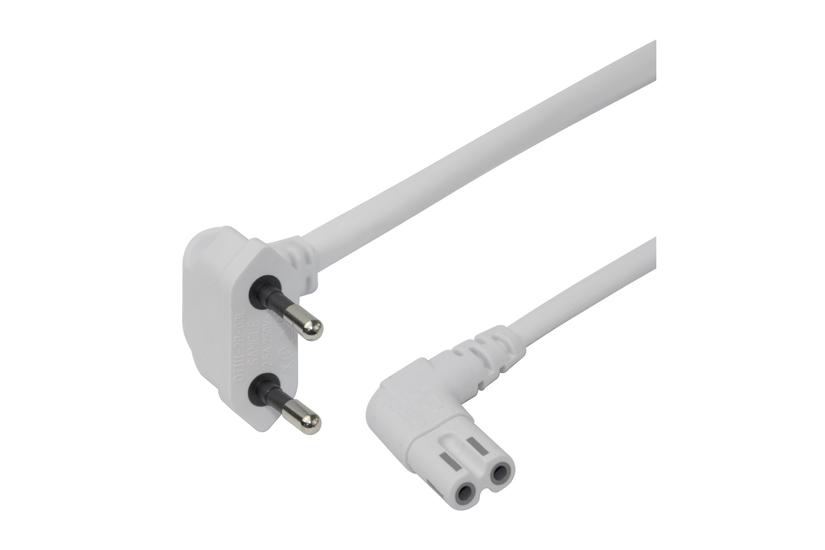 Deltaco Strømkabel Europlug Til Power Iec 60320 C7