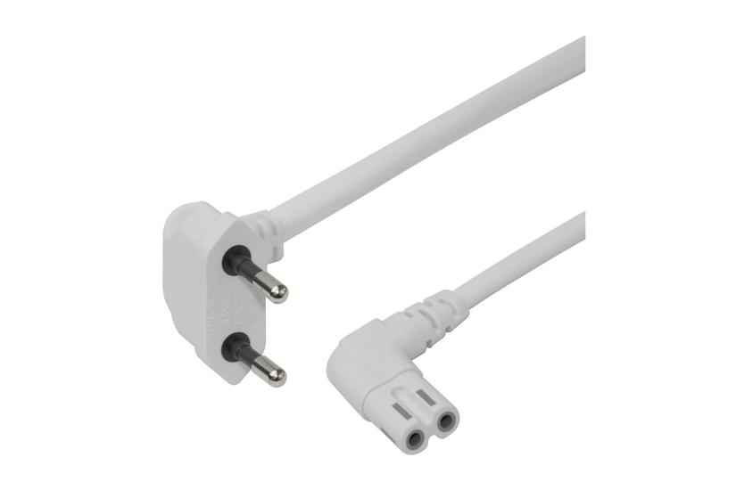 Deltaco Strømkabel Europlug Til Power Iec 60320 C7