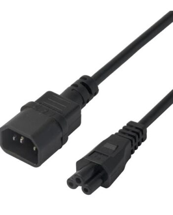 Deltaco Strømkabel Iec 60320 C14 Til Iec 60320 C5