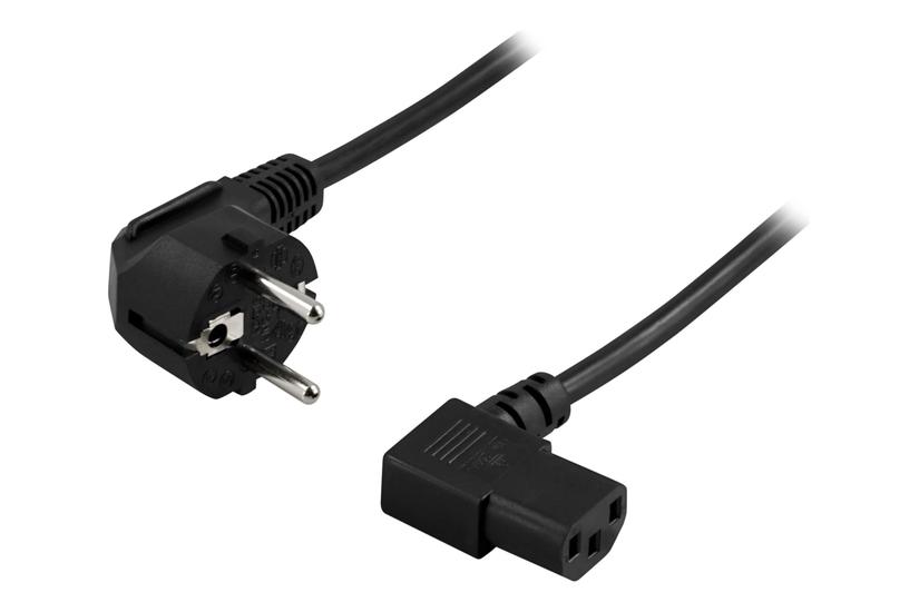 Deltaco Strømkabel Power Cee Til Power Iec 60320 C13