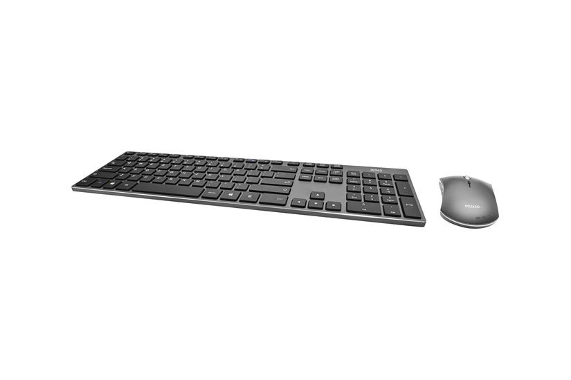 Deltaco Tb-800 Sæt Med Mus Og Tastatur Qwerty Usa Sort Indgangsudstyr