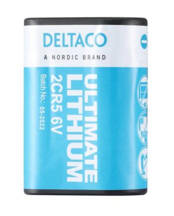 Deltaco Ultimate Batteri   2cr5 Li