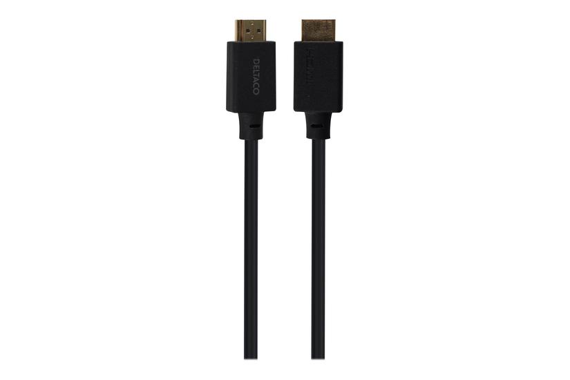 Deltaco Ultra High Speed Hdmi-cable 48gbps 5m Black