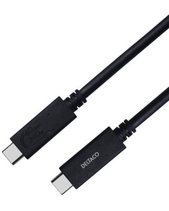 Deltaco Usb Type-  Kabel 24 Pin Usb-  Til 24 Pin Usb-  80 Cm