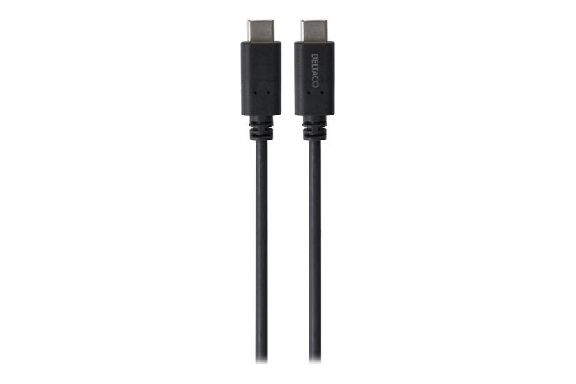 Deltaco Usb Type- Kabel 24 Pin Usb- Til 24 Pin Usb-