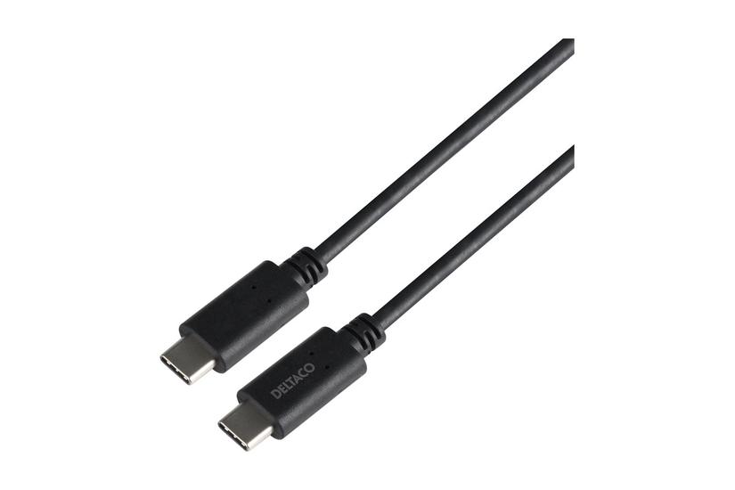 Deltaco Usb Type- Kabel 24 Pin Usb- Til 24 Pin Usb-
