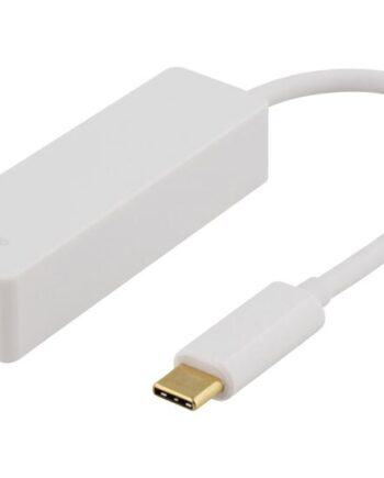 Deltaco Usb-      Til Rj45       Hvid