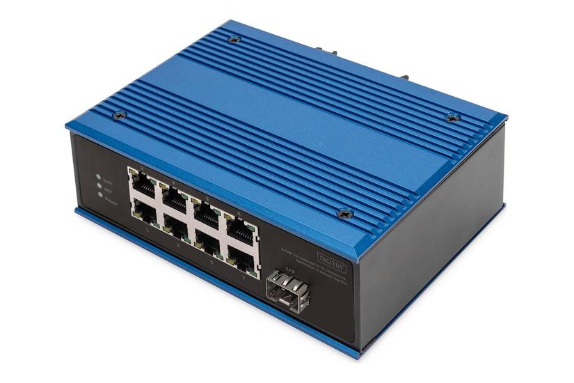Digitus Switch Industriel Porte Ikke Administreret