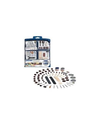 Dremel Multipurpose 723 Tilbehørssæt Til Roterende Værktøj For Plastik  Plademetal  Krydsfiner  Blødtræ  Hardwood  Kobber  Blødt Metal 150 Stykker