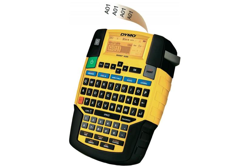 Dymo Rhino 4200 Etiketprinter Termisk Overførsel Qwertz