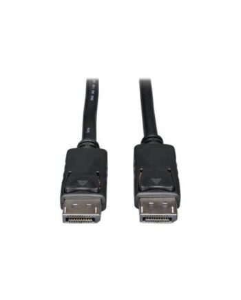 Eaton Tripp Lite Series Displayport Cable With Latching Connectors  4k 60 Hz       Black  15 Ft     57    Displayport Kabel