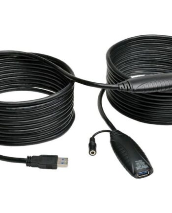 Eaton Tripp Lite Series 10m Usb     Superspeed Active Extension Repeater Cable     33ft 33  10 Meter Usb Forlængerkabel Usb Type   Til Usb Type   10