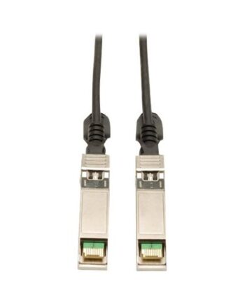 Eaton Tripp Lite Series Sfp  10gbase-cu Passive Twinax Copper Cable  Sfp-h10gb-cu1m Compatible  Black  1m    28 Ft  Direkte Påsætning-kabel     Sort