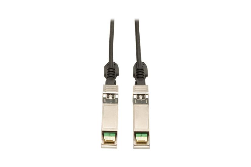 Eaton Tripp Lite Series Sfp 10gbase-cu Passive Twinax Copper Cable Sfp-h10gb-cu1m Compatible Black 1m 28 Ft Direkte Påsætning-kabel Sort