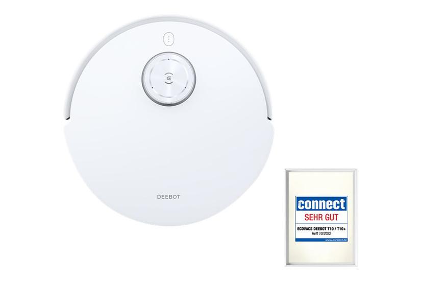 Ecovacs Deebot T10 Støvsuger Robotstyret Inkluderet Oplader