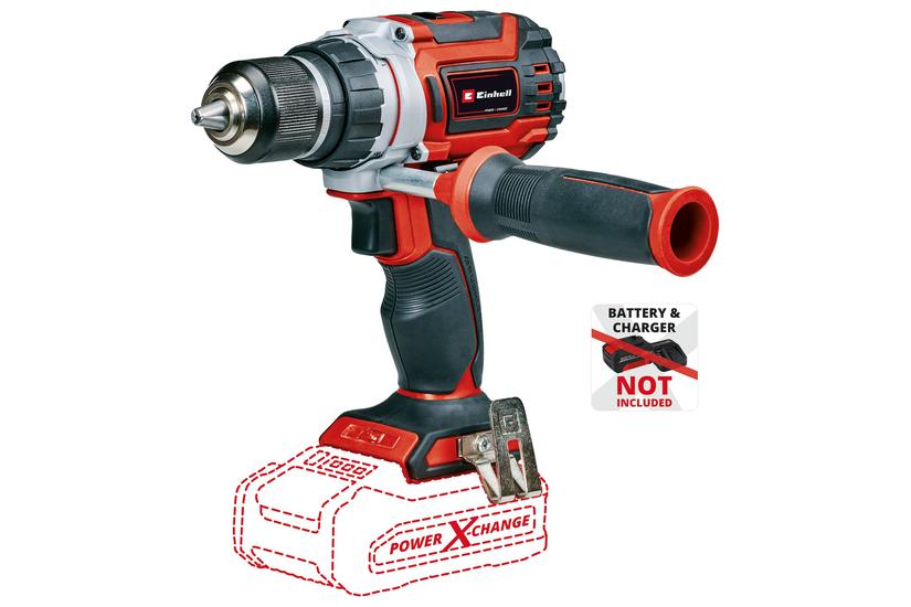 Einhell Tp-cd 18 60 Li Bl Solo 2000 Rpm Kg Sort Grå Rød