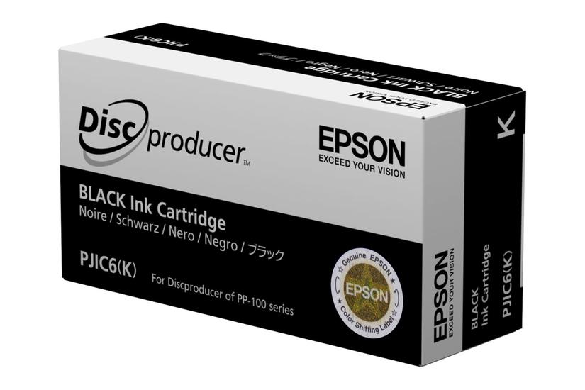 Epson Discproducer Pjic7 Sort Original Blækpatron