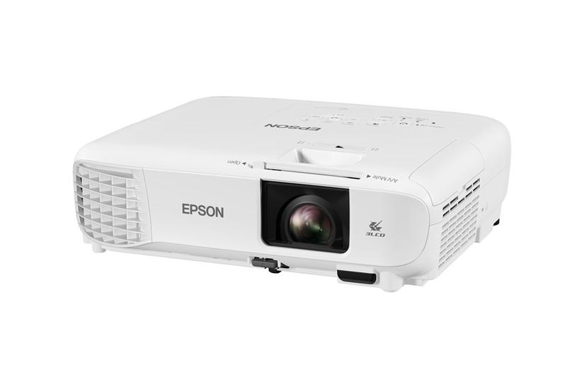 Epson Eb-e24 Standard-kast Projektor 3600 Ansi Lumens 3lcd Xga 1024x768 Hvid