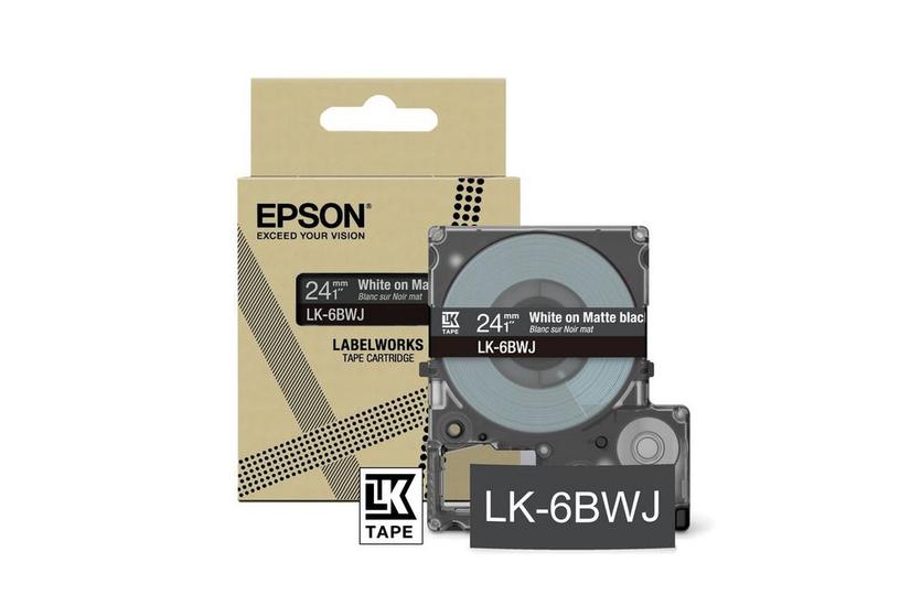 Epson Labelworks Lk-6bwj Tapepatron Kassette Rulle Cm