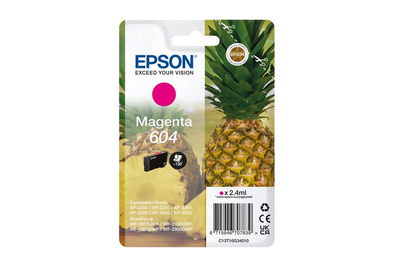 Epson 604 Singlepack Magenta Original Blækpatron