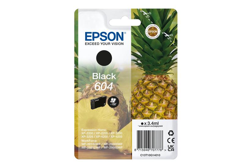 Epson 604 Sort Original Blækpatron