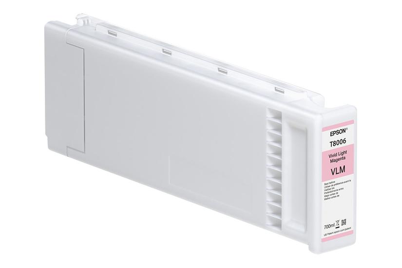 Epson T8006 Levende Lyserød Original Blækpatron