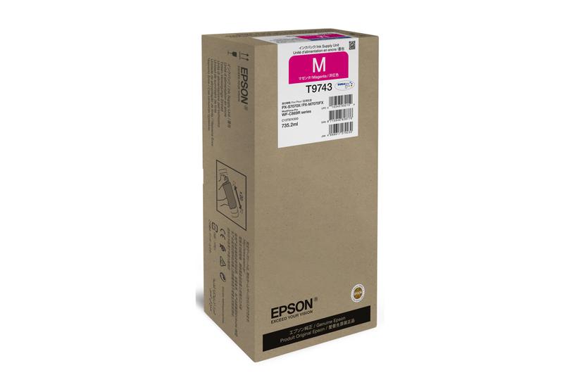 Epson T9743 Størrelse Magenta Original Blækpatron