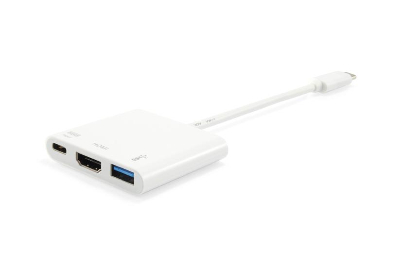 Equip 133461 Dockingstation Usb Gen Gen Type- Hvid
