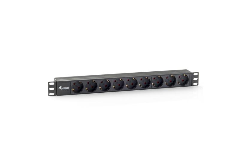 Equip 333282 Strømforsyningsenhed Pdu Ac Stikkontakt Er 1u Sort