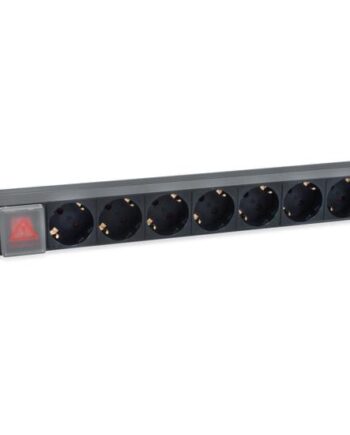 Equip 333286 Strømforsyningsenhed  Pdu    Ac Stikkontakt Er  1u Sort