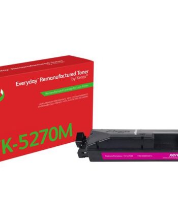 Everyday Magenta Kompatibel Genproduceret Tonerpatron  Alternativ Til: Kyocera Tk-5270m  Green World Alliance Returneringsprogram