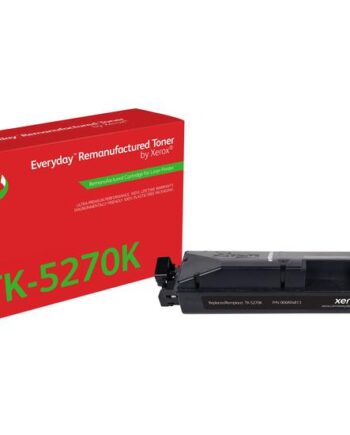 Everyday Sort Kompatibel Genproduceret Tonerpatron  Alternativ Til: Kyocera Tk-5270k  Green World Alliance Returneringsprogram