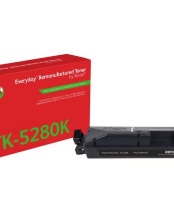 Everyday Sort Kompatibel Genproduceret Tonerpatron  Alternativ Til: Kyocera Tk-5280k  Green World Alliance Returneringsprogram